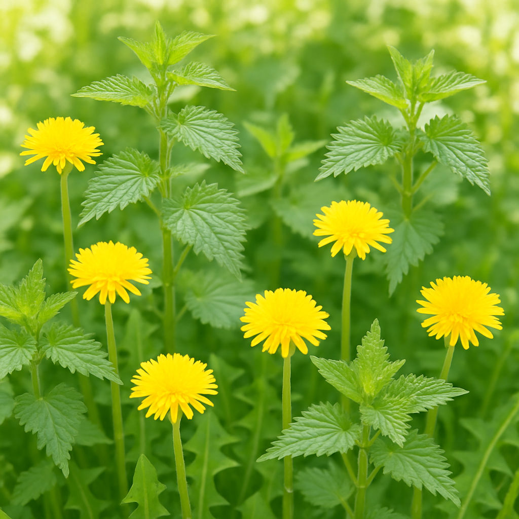 Organic Loose Leaf Dandelion & Nettle Tea - Nourish and Cleanse Blend (100g)