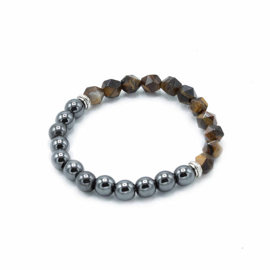 Gemstone Strength Bracelet - Tiger Eye