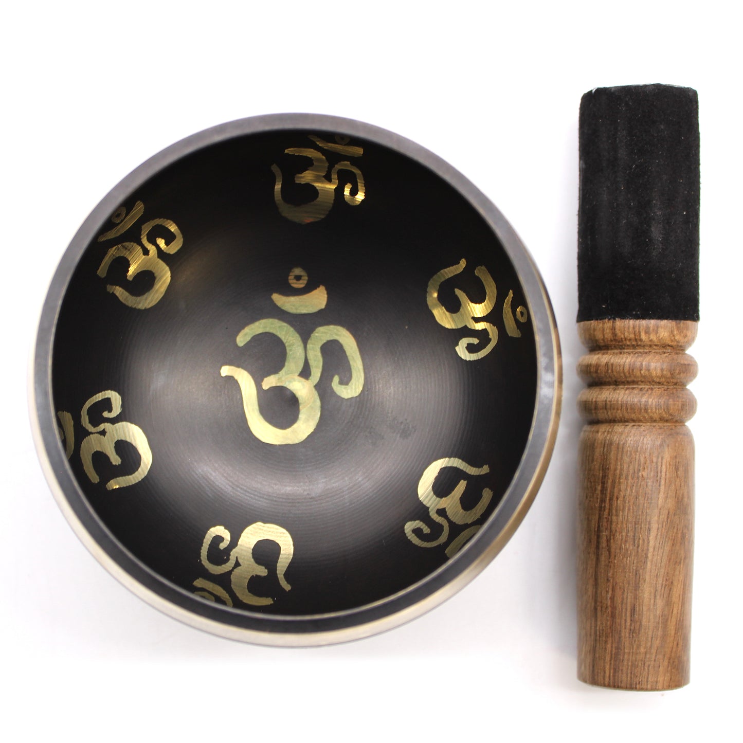 Singing Bowl Set - Yoga Om