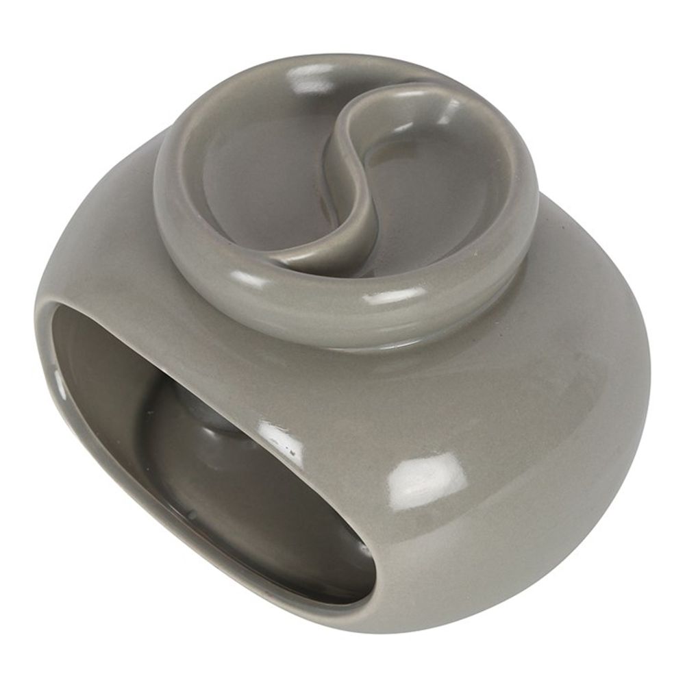 Oil and Wax Burner - Double Grey