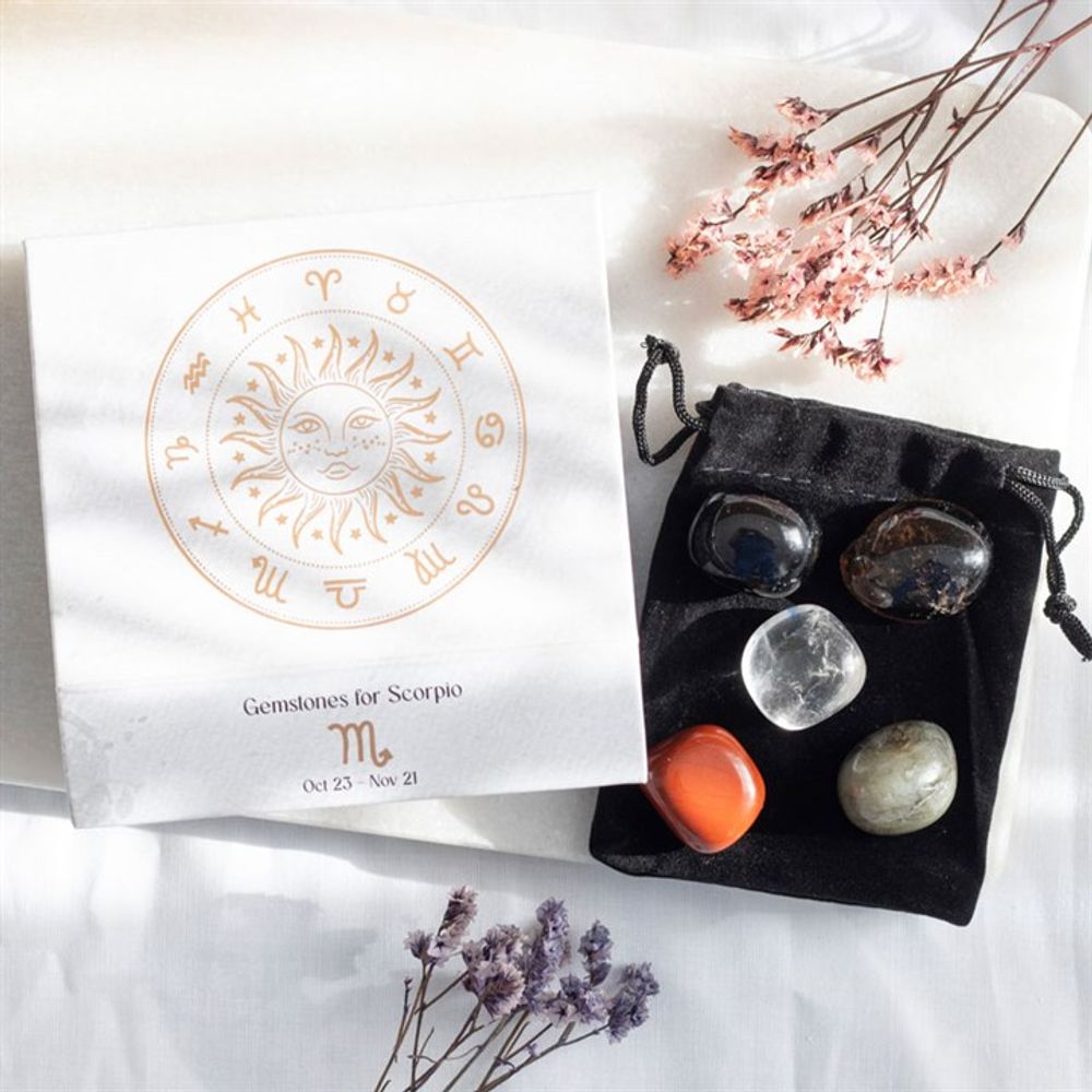 Zodiac Crystal Gift Set - Scorpio