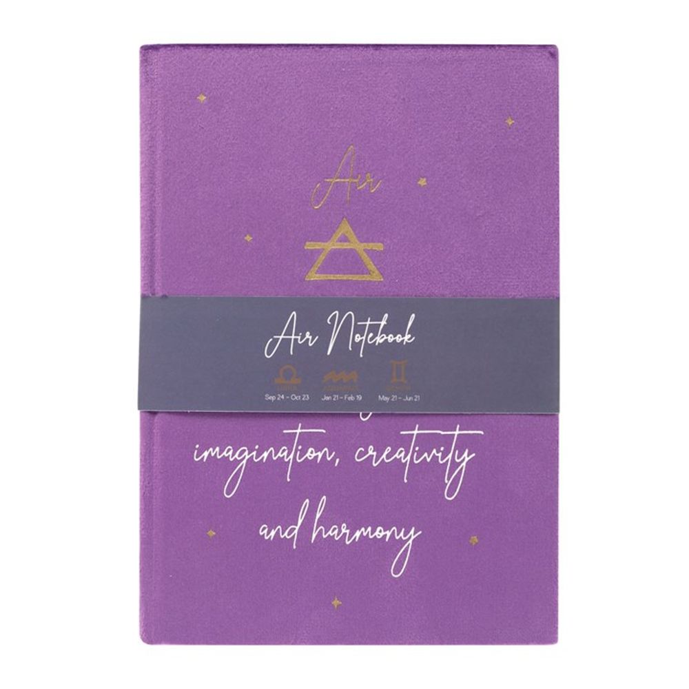 Velvet A5 Notebook - Air Element