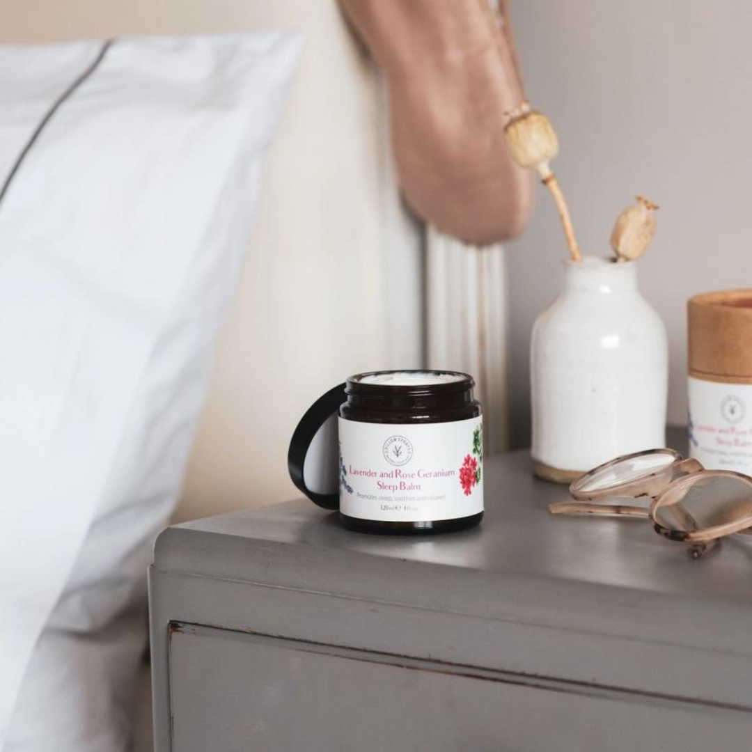 Organic Sleep Balm - Lavender and Rose Geranium