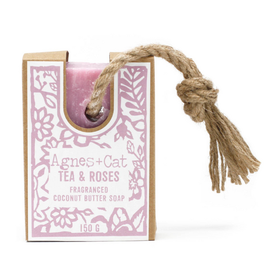 Soap on a Rope - Tea & Roses