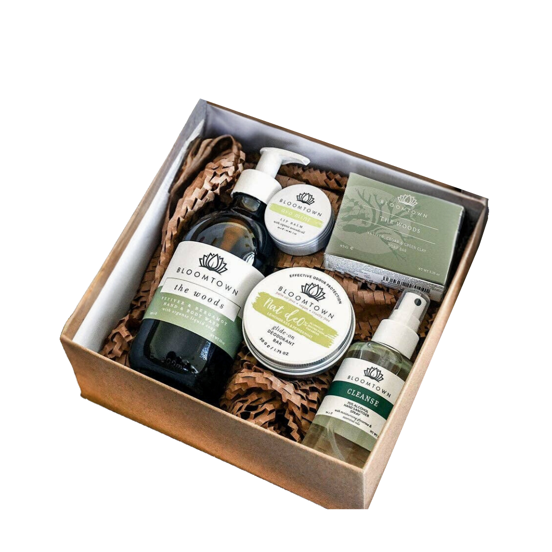Organic Vegan Eco Essentials Gift Box