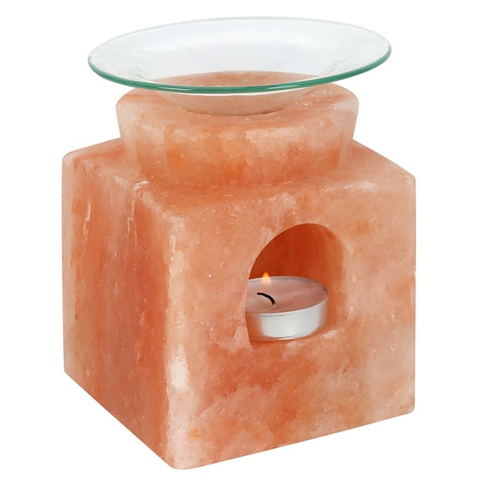 Oil and Wax Burner - Himalayan Salt Cube
