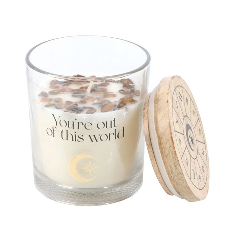 Crystal Chip Candle - Vanilla Stardust