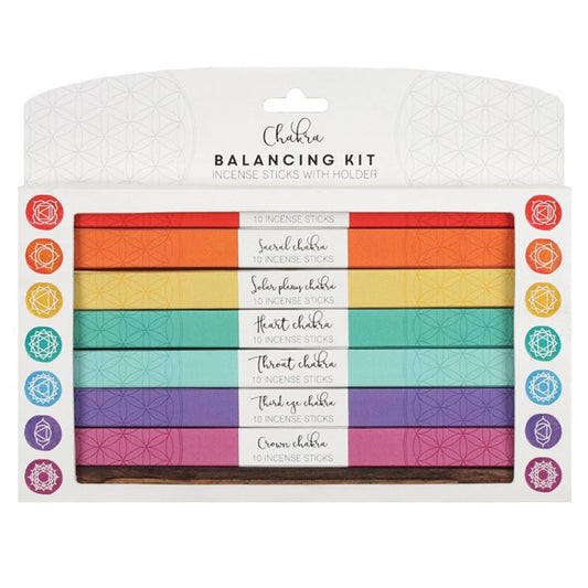 Chakra Incense Sticks and Holder Kit